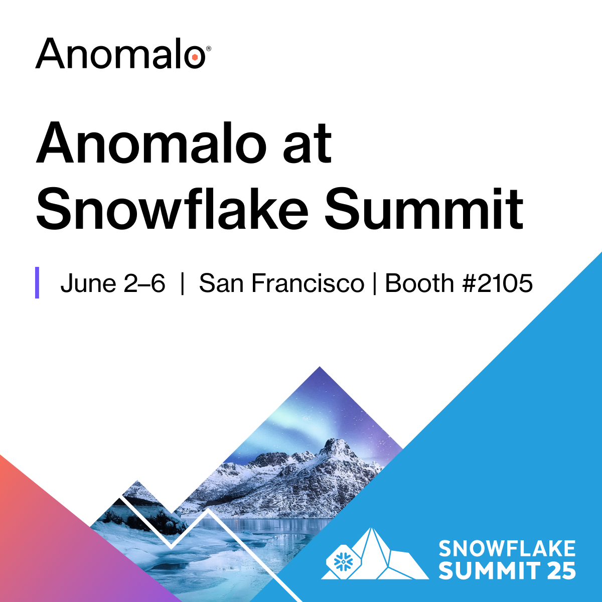 Snowflake Summit 2025 - Anomalo