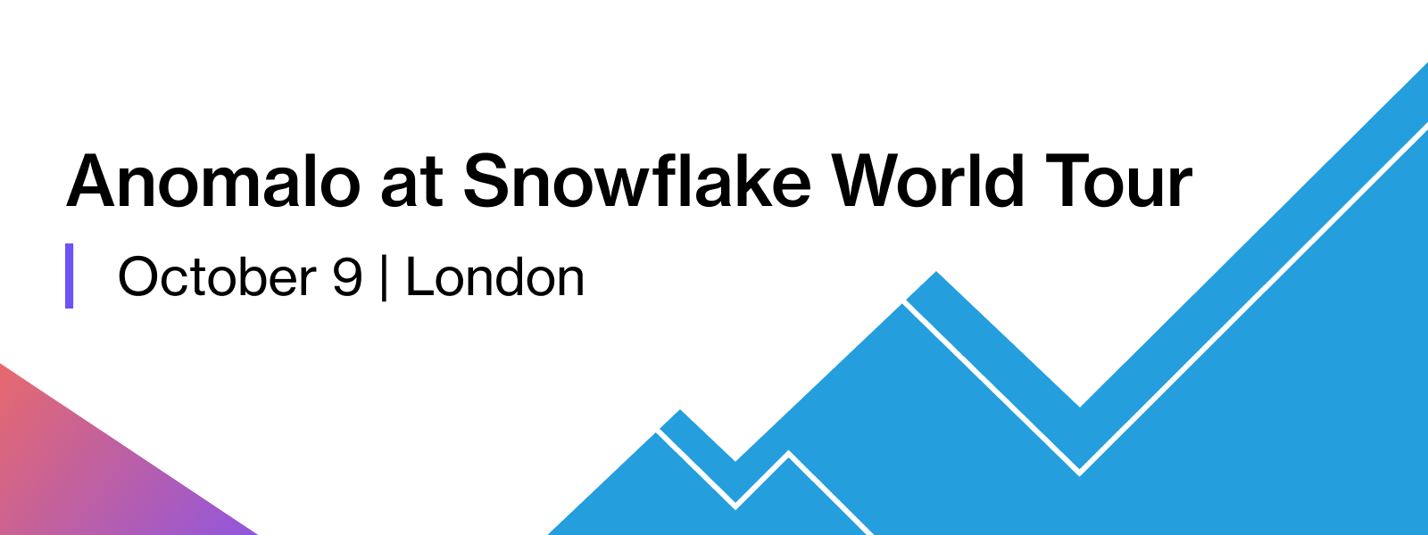 Snowflake World Tour London - October 2025 - Anomalo